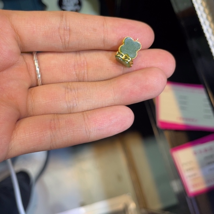 和田玉银S925镶嵌颈饰