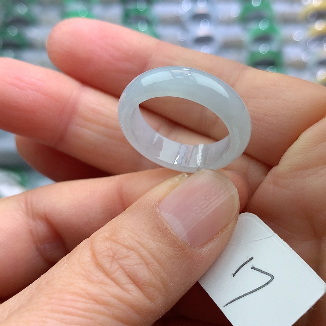 翡翠戒指未镶嵌17号