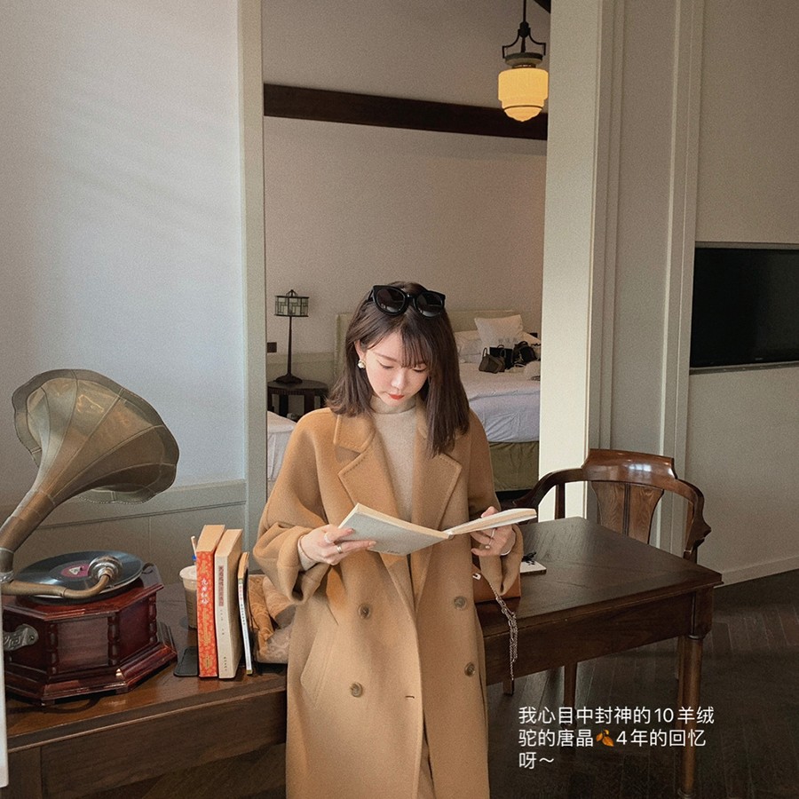 金蘑菇菇【3代羊绒唐晶大衣】六周年巨献经典永恒收藏级大衣