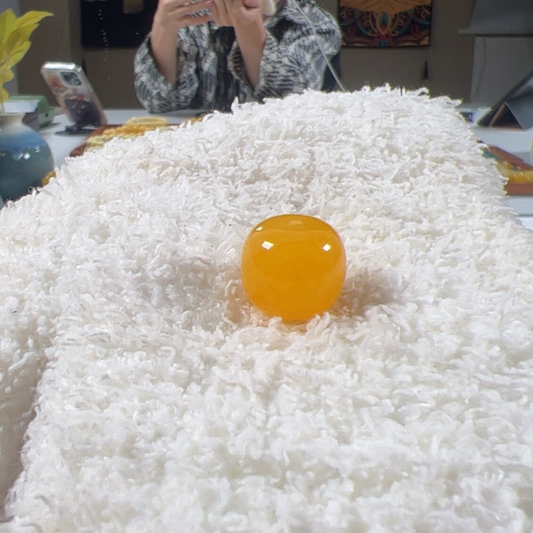 裸石蜜蜡未镶嵌16+焦皮鸡油红浓蜡老型tt