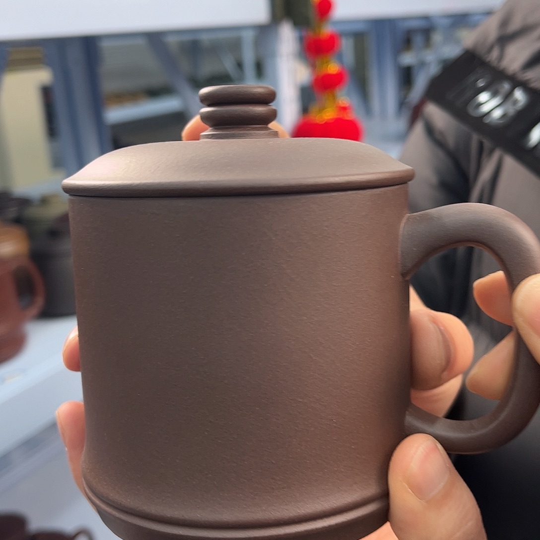 紫砂茶杯原矿紫砂