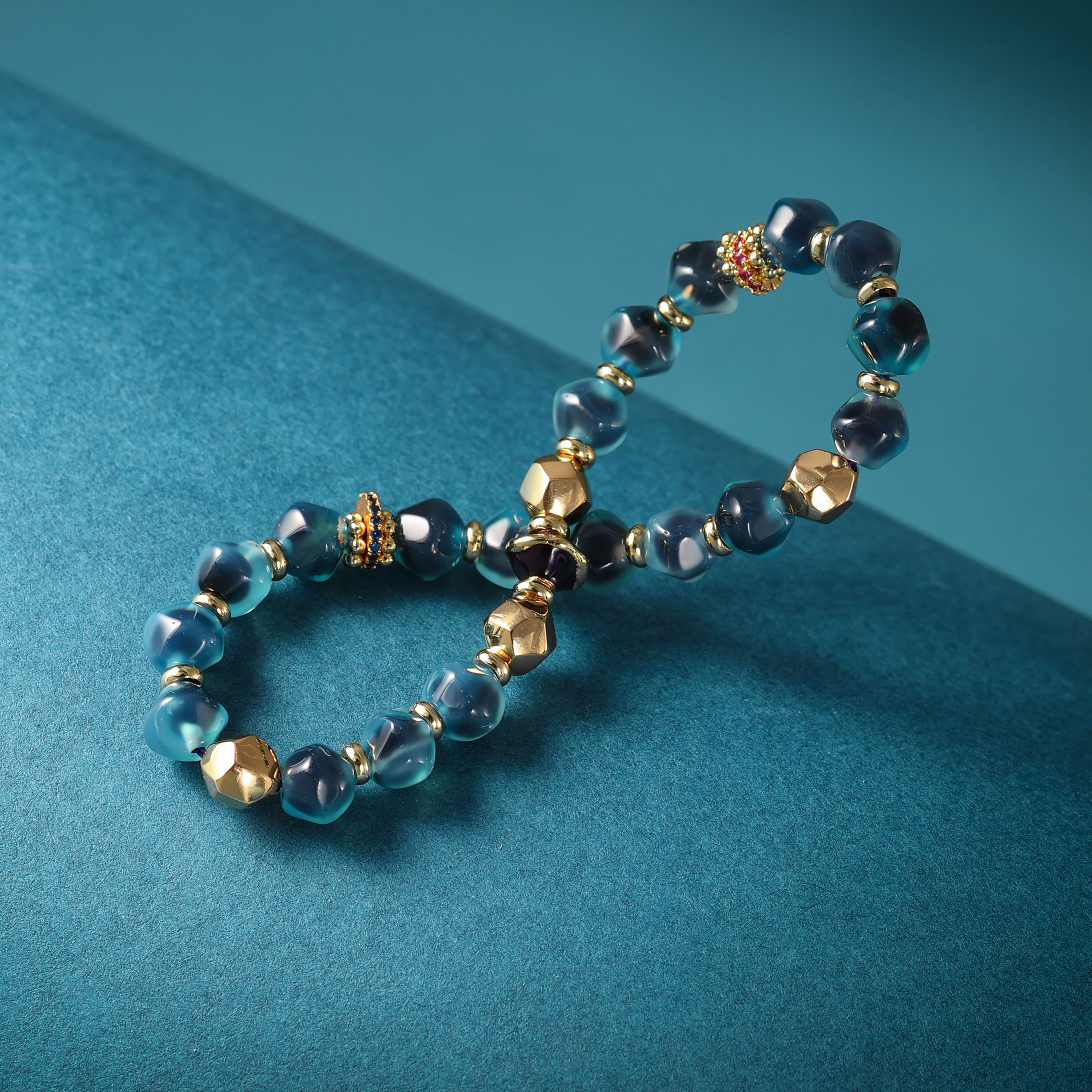 尚夏【自在】8mm糖心玛瑙手串多样性发其一