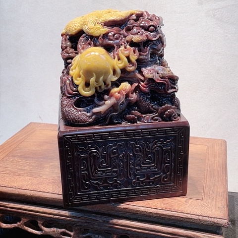 寿山石段*艺术品收藏