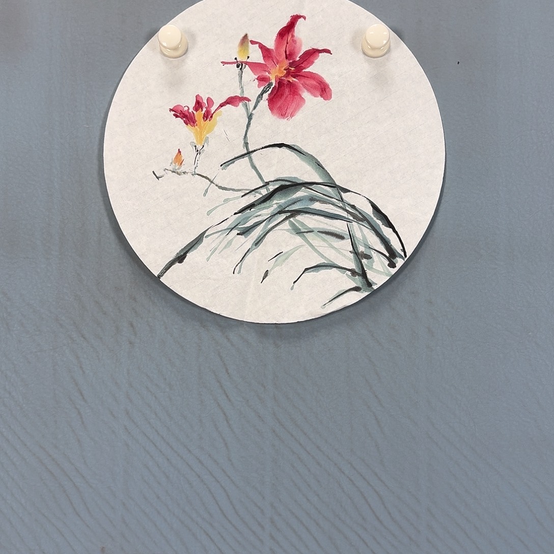 国画414 牡丹一如您的脸颊