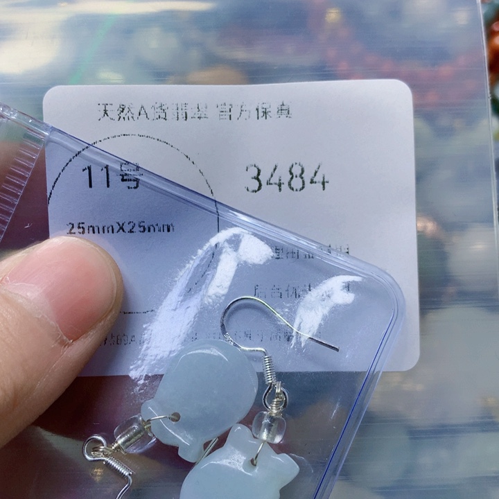 翡翠吊坠(赠链)未镶嵌翡翠