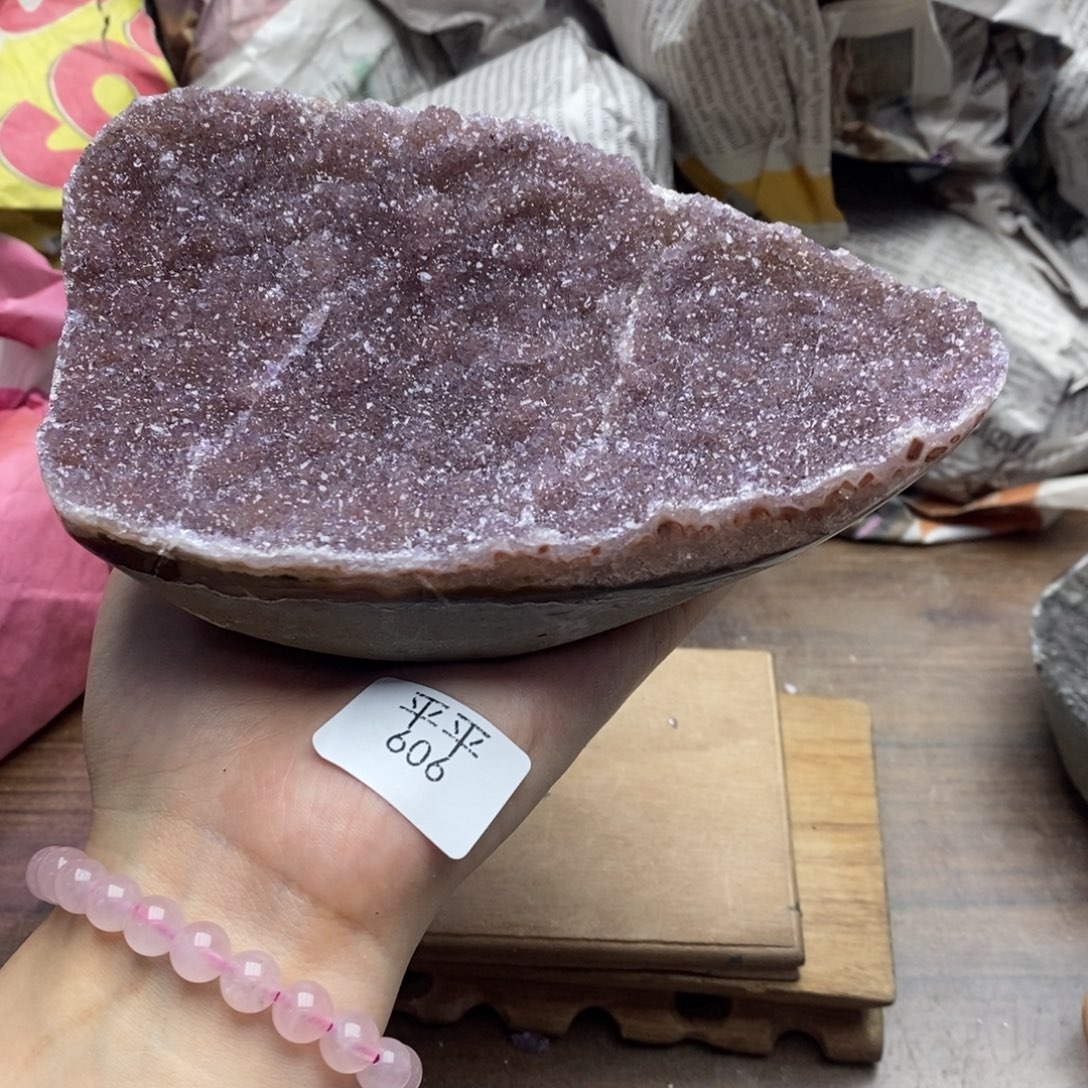 紫晶珠宝半成品未镶嵌