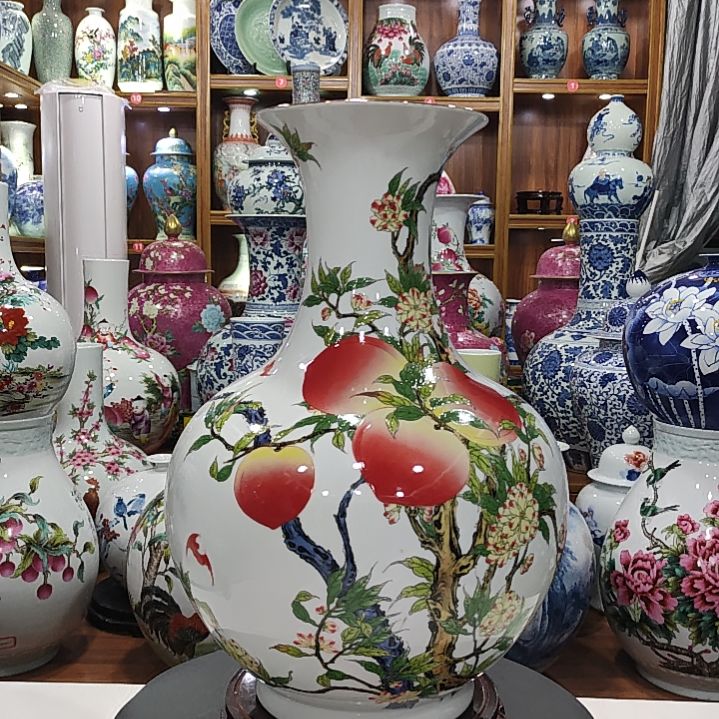 瓷片景德镇镇陶瓷花瓶子