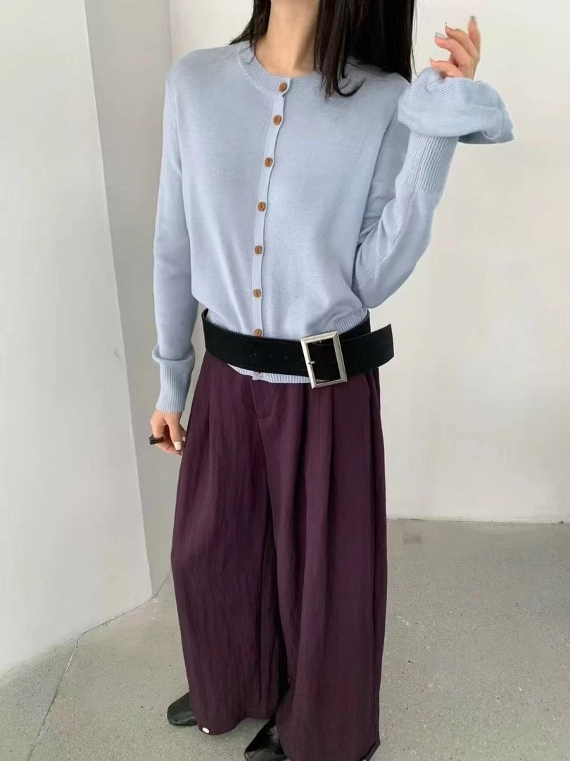 （带发圈）多巴胺开衫！