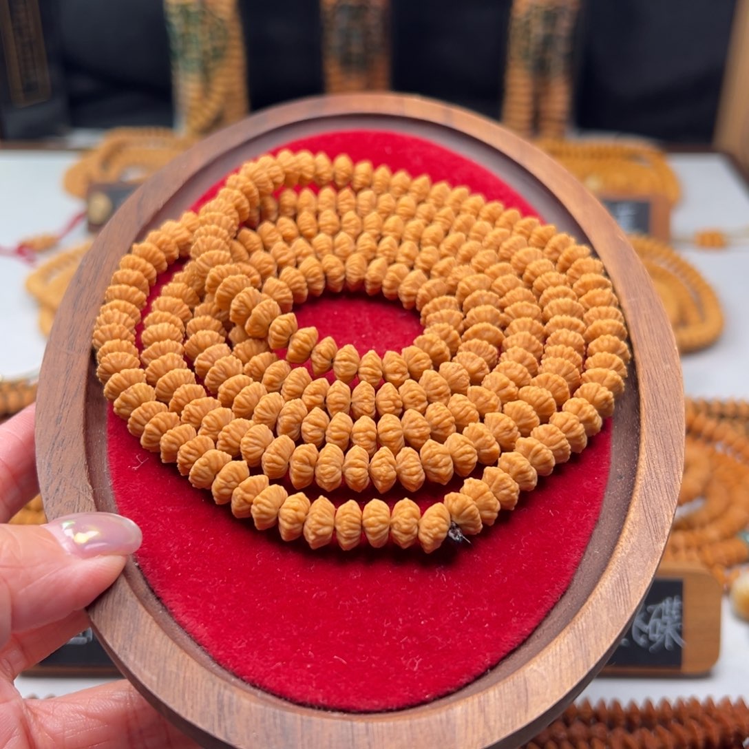 吊坠莲花菩提金叶菩提鲲216颗