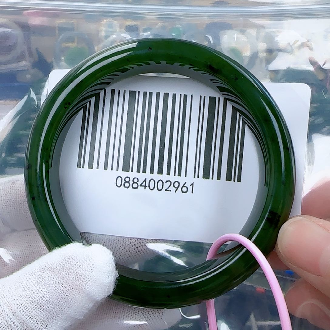 和田玉（碧玉）手镯未镶嵌5960