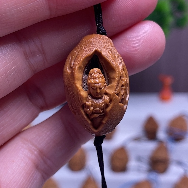橄榄核吊坠橄榄核