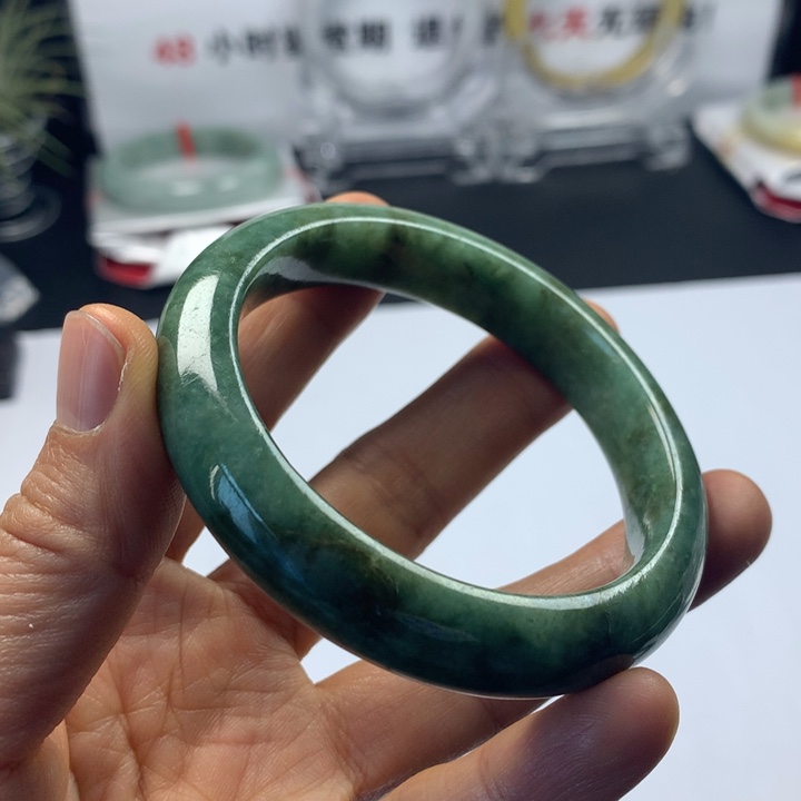 未镶嵌手镯翡翠50号