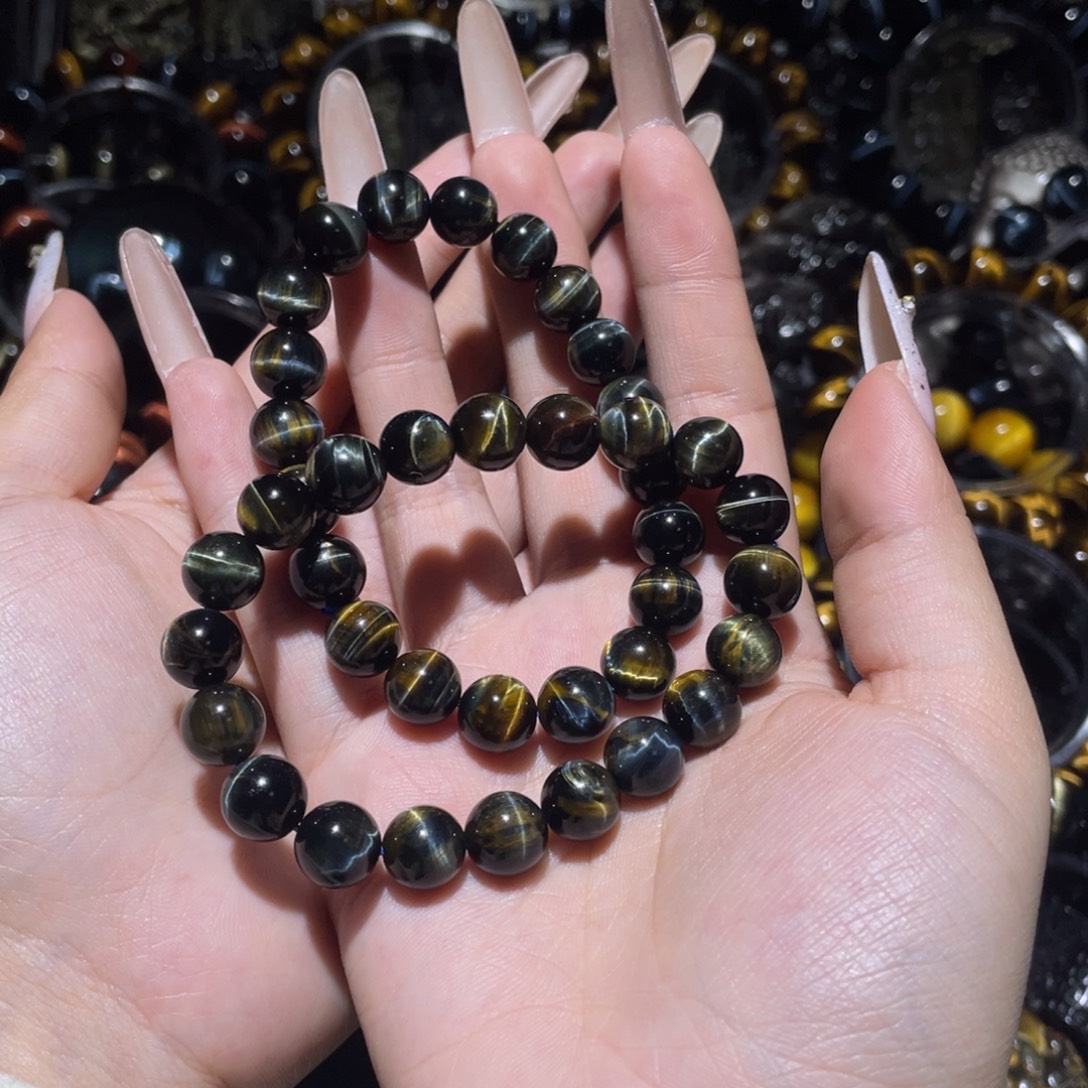 王***妹木变石未镶嵌手链