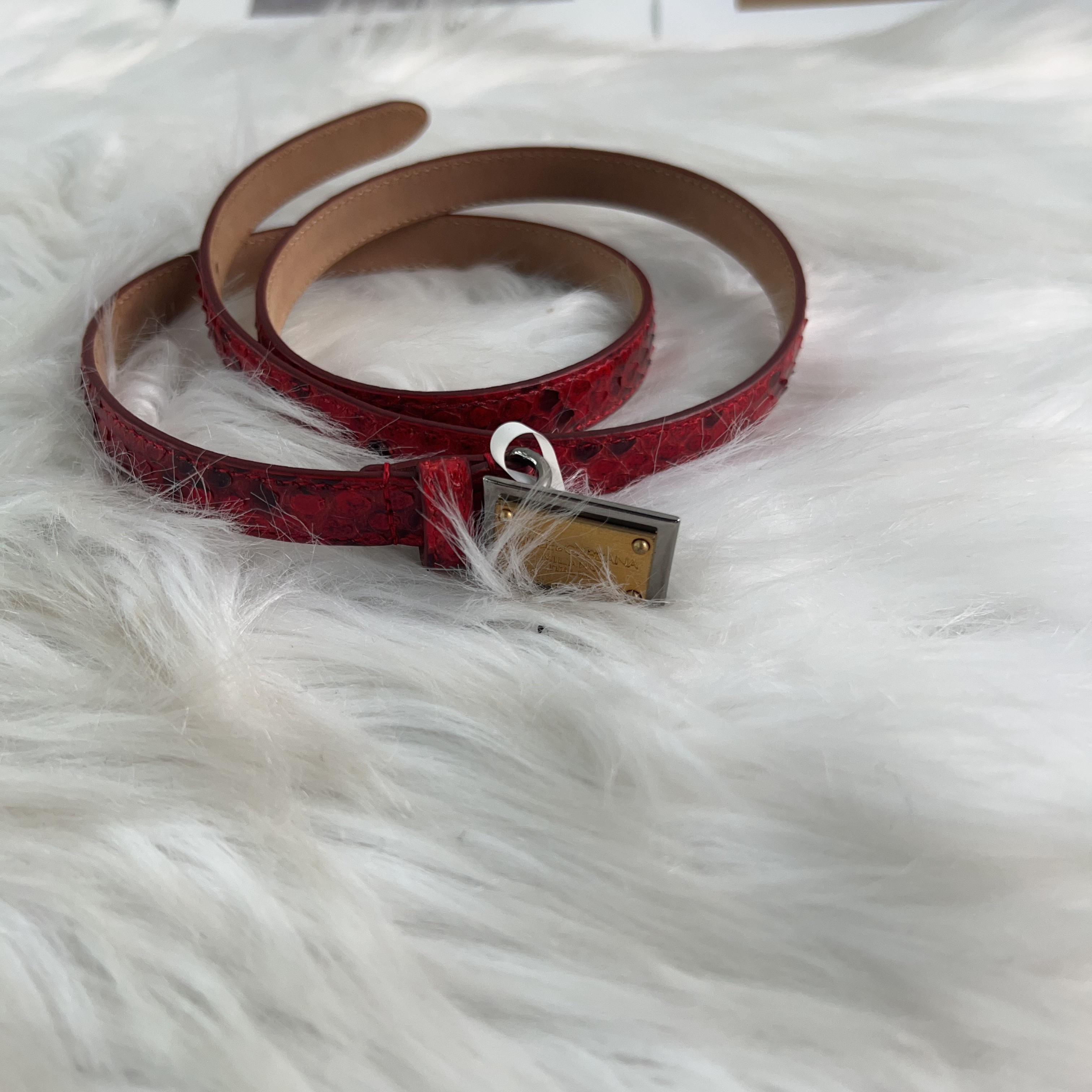 95新  dg百搭稀有皮腰带