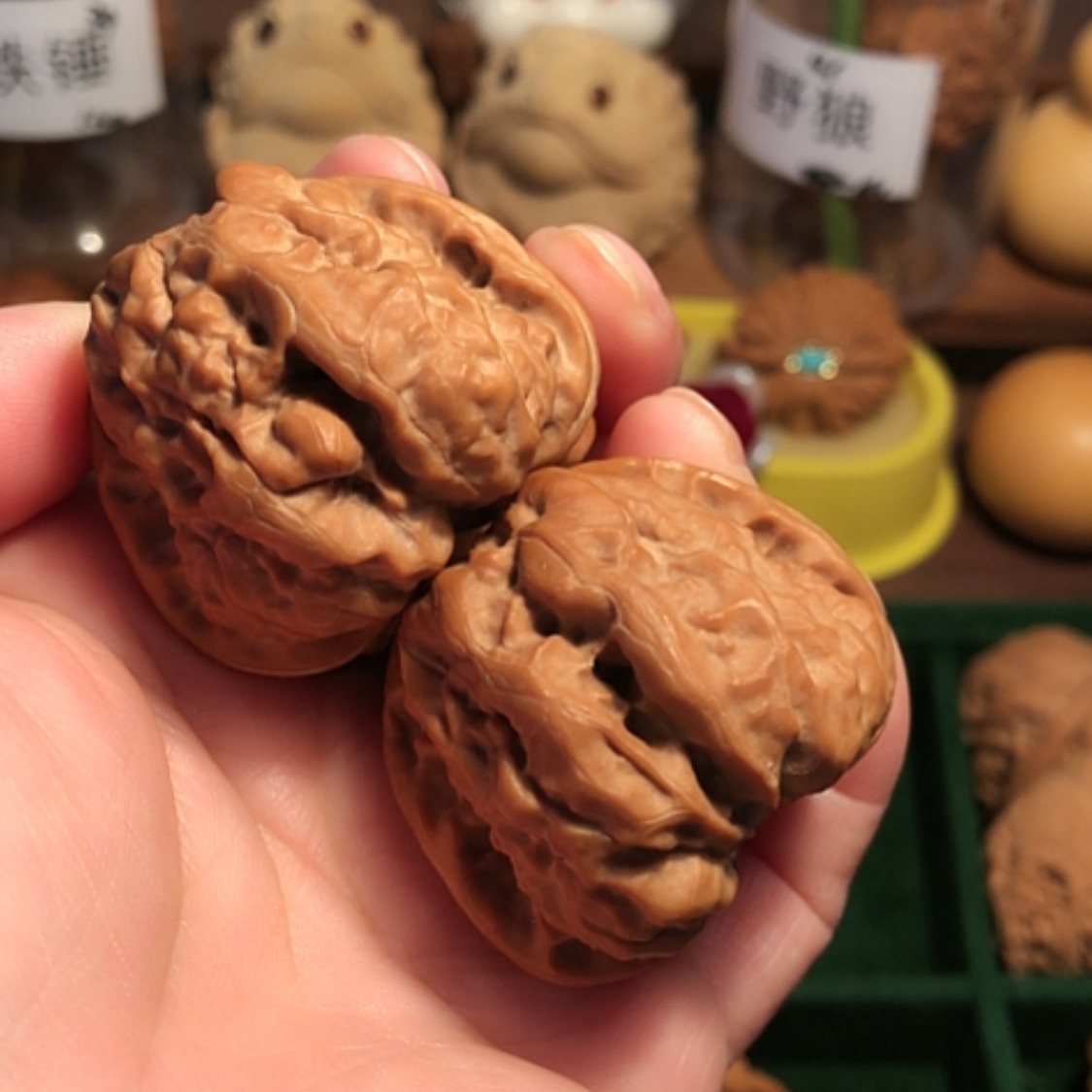 【闪购商品】文玩核桃把件马****嘛蛤蟆