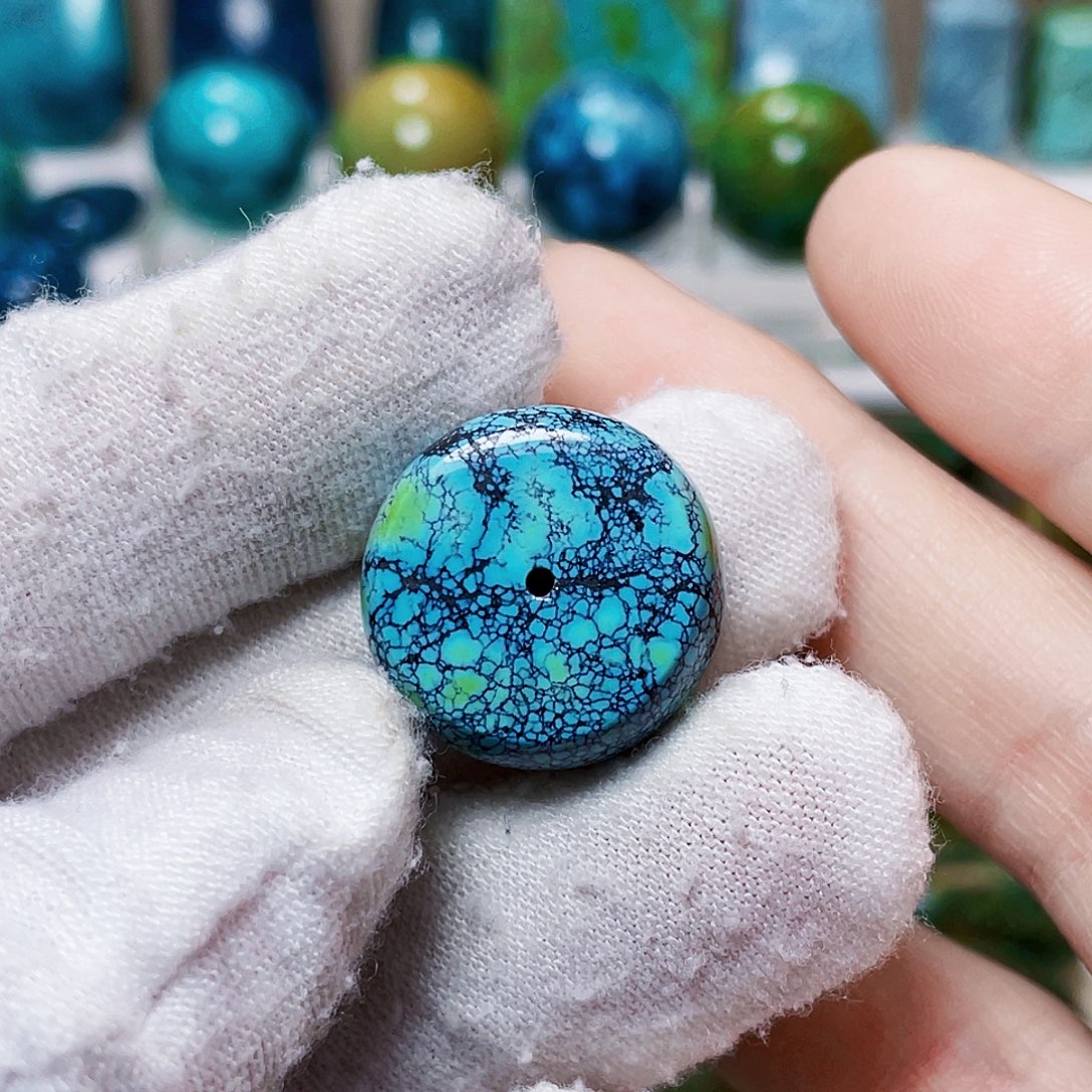 绿松石未镶嵌配饰