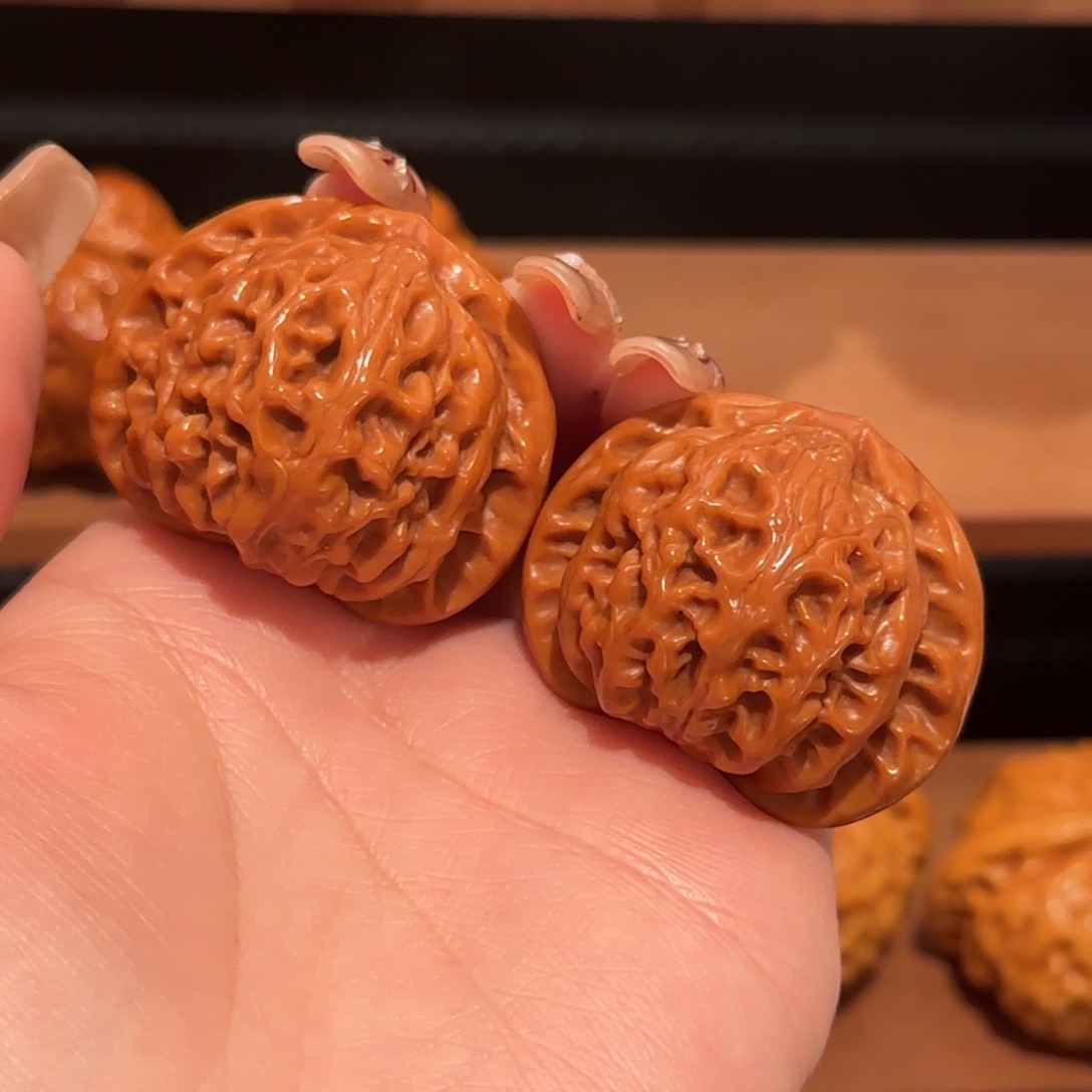 桃核吊坠宫灯40 精品1129