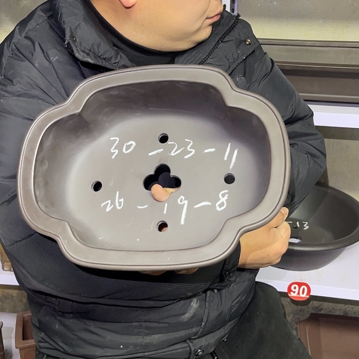 紫砂花盆紫砂等传统