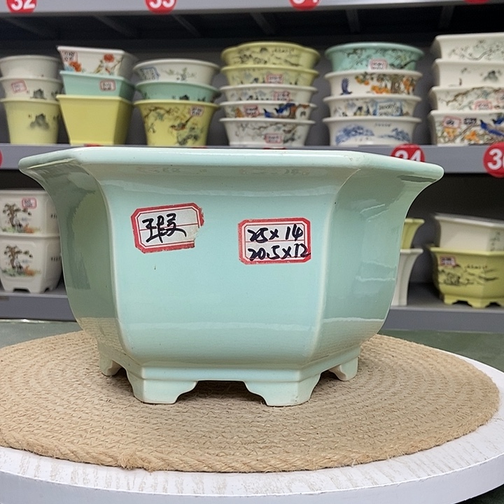 紫砂宜兴紫砂花盆