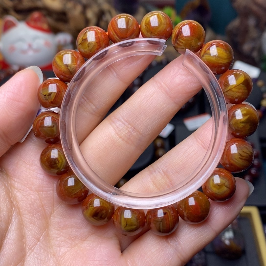 水晶A035极光天眼单圈11m未镶嵌T*