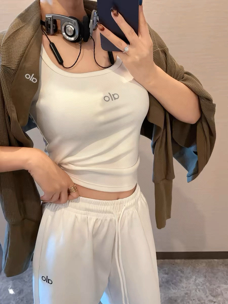 Alo家的5色螺纹背心