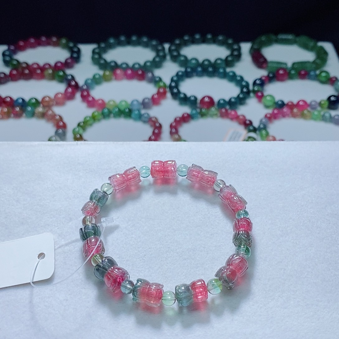 手链未镶嵌碧玺碧玺手链