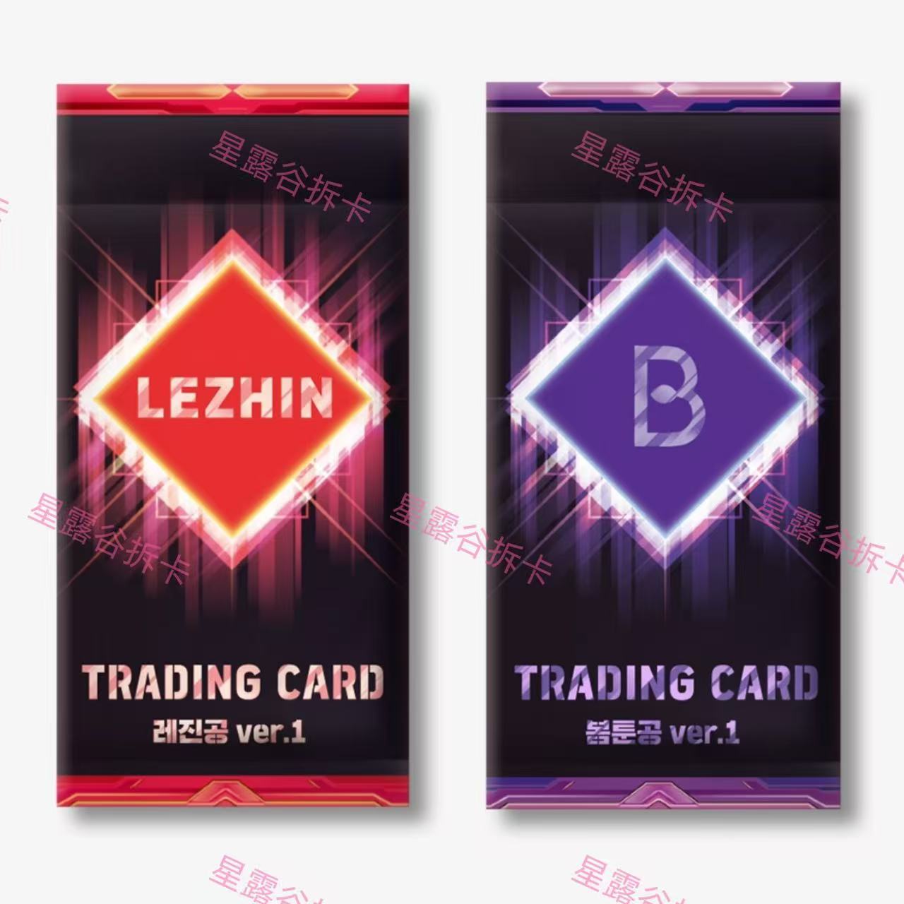 【国现】Lezhin狗头Bomtoon对战卡 ar卡 教育音像