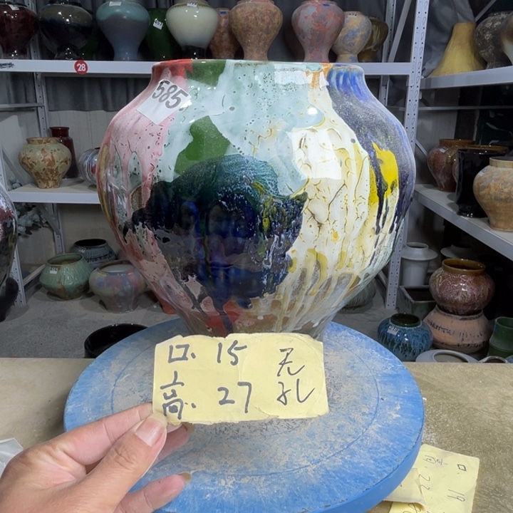 景德镇陶瓷花盆585