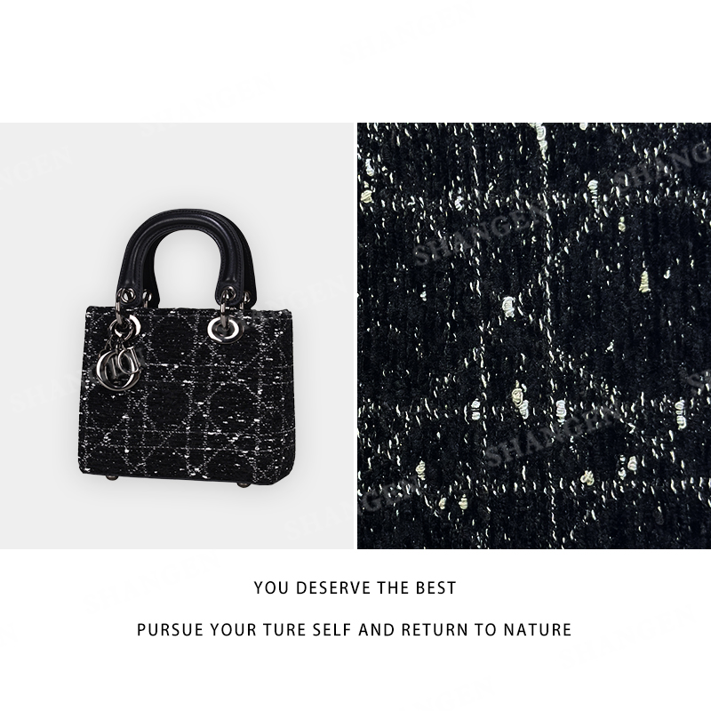 【尚恩CC】GQ-26823-黑色-轻奢时尚女士新款手提斜挎戴妃包