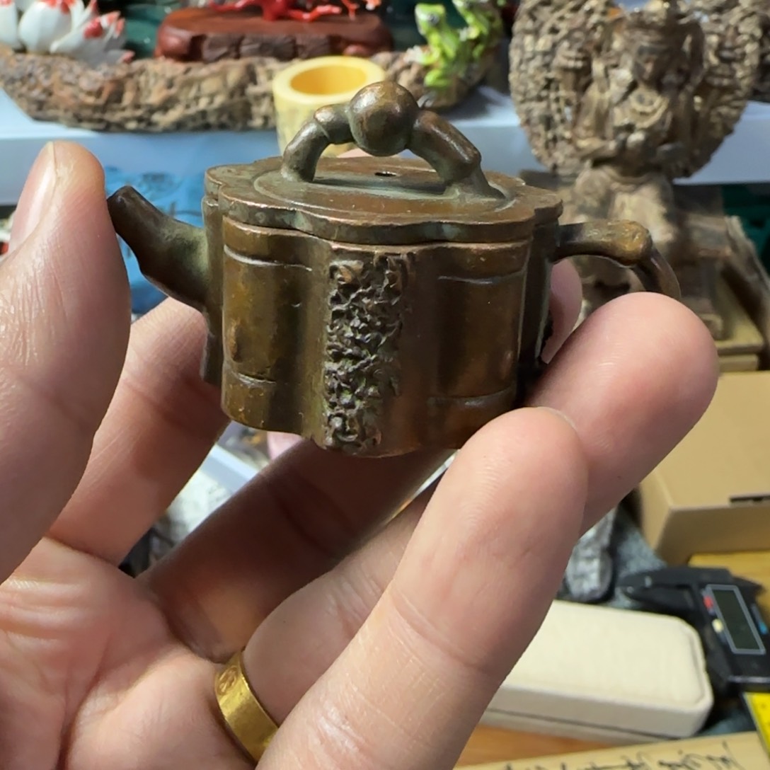 紫砂茶案放漏场，全都漏