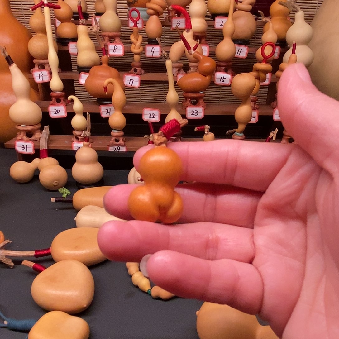 ****头砖雕文玩葫芦文玩葫芦