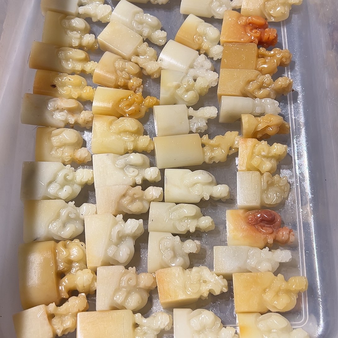 寿山石随机批发10个