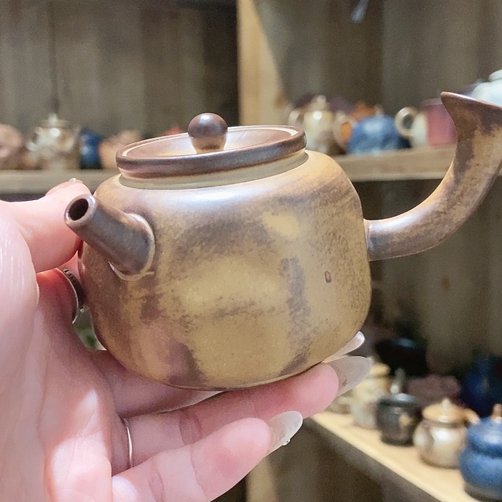 柴烧老岩泥高端茶器