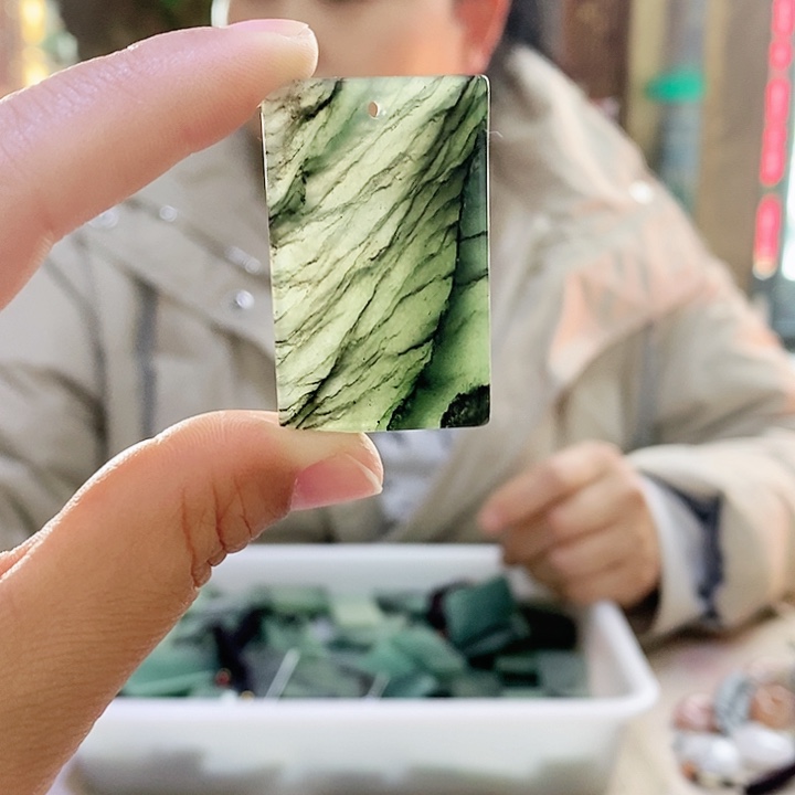 密玉（石英质玉）手链未镶嵌