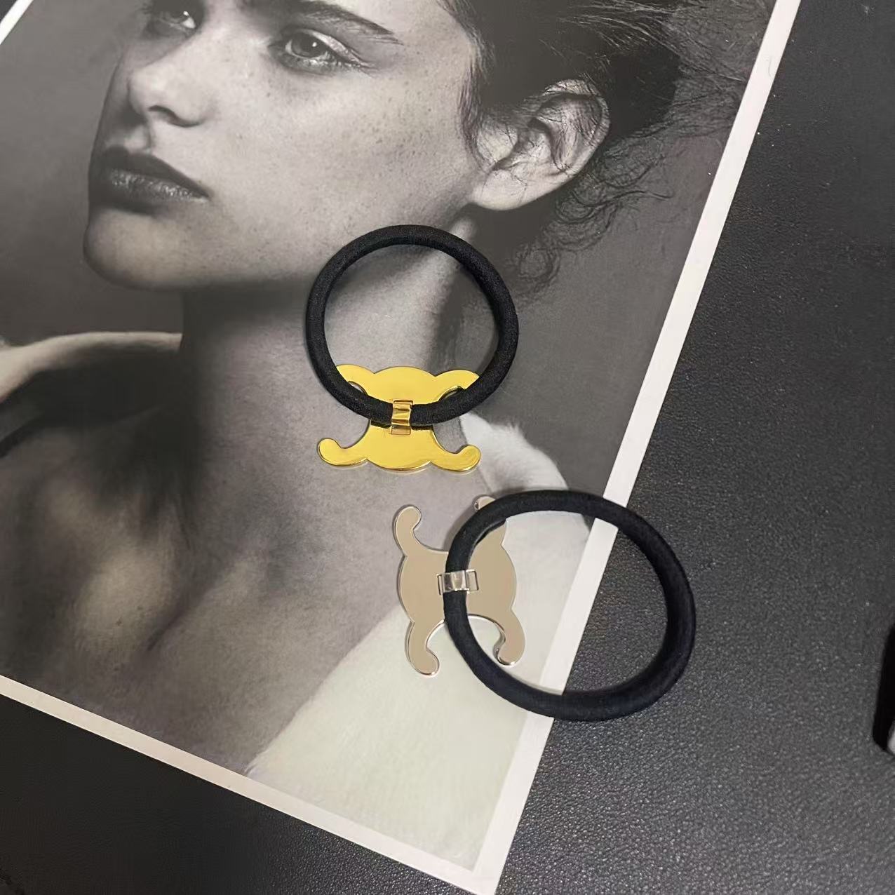 门金银高弹力发绳一只装