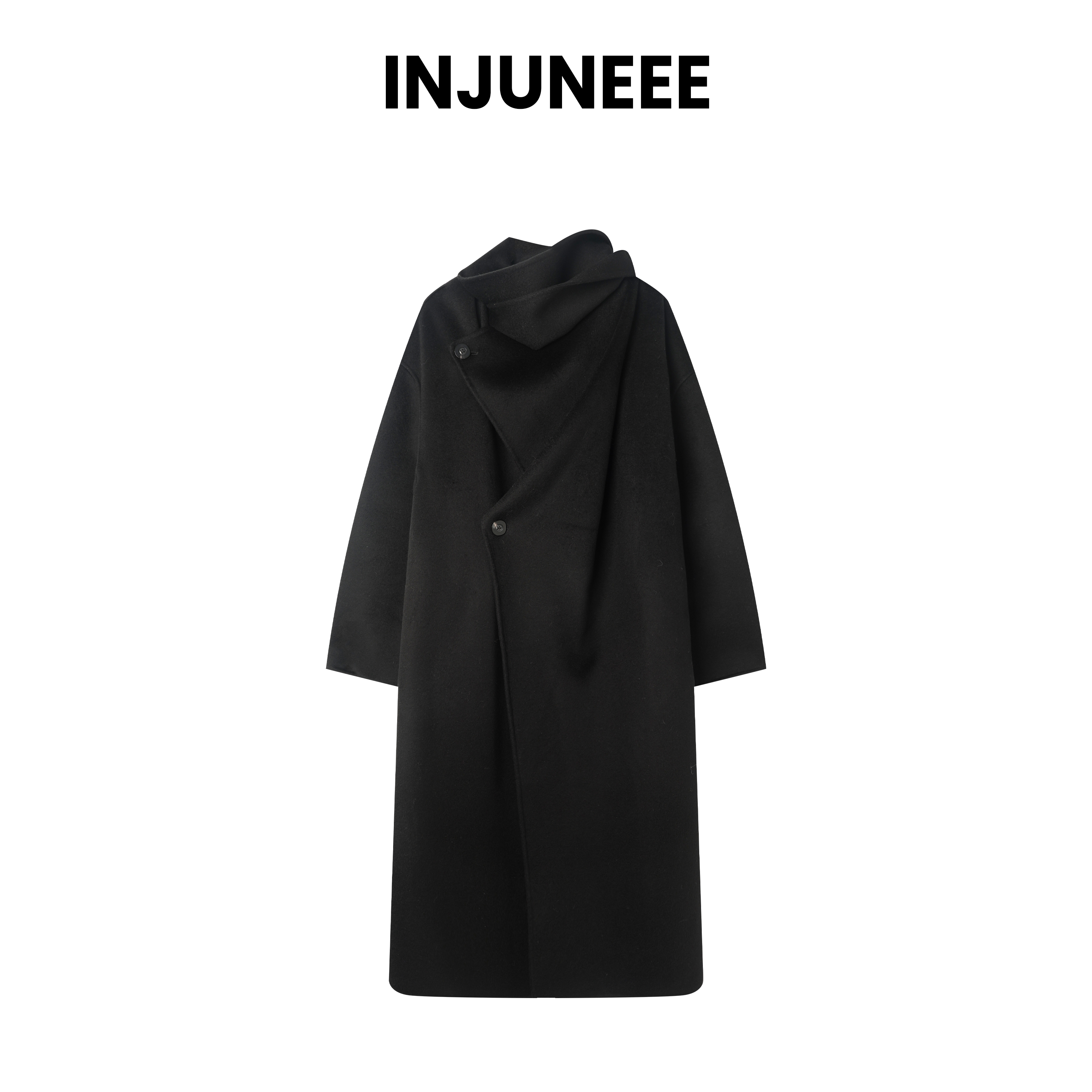 【】2025新款冬设计师长款小羔羊绒时尚大衣毛呢外套双面呢N635