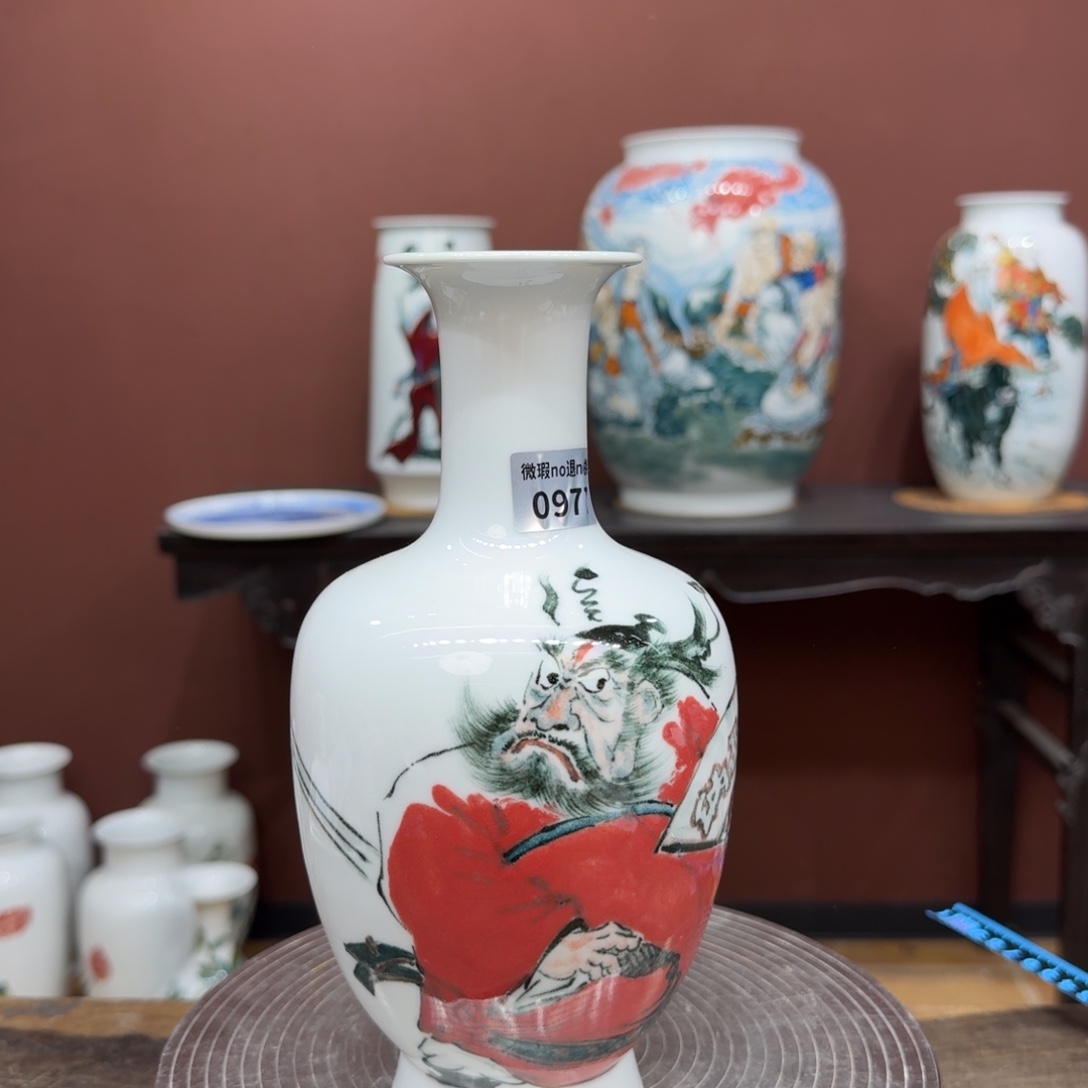 瓷摆件吴义松甄选陶瓷0977