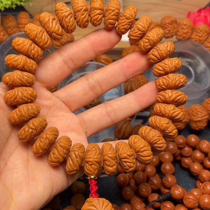 桃核手串你****转龙纹桃核10