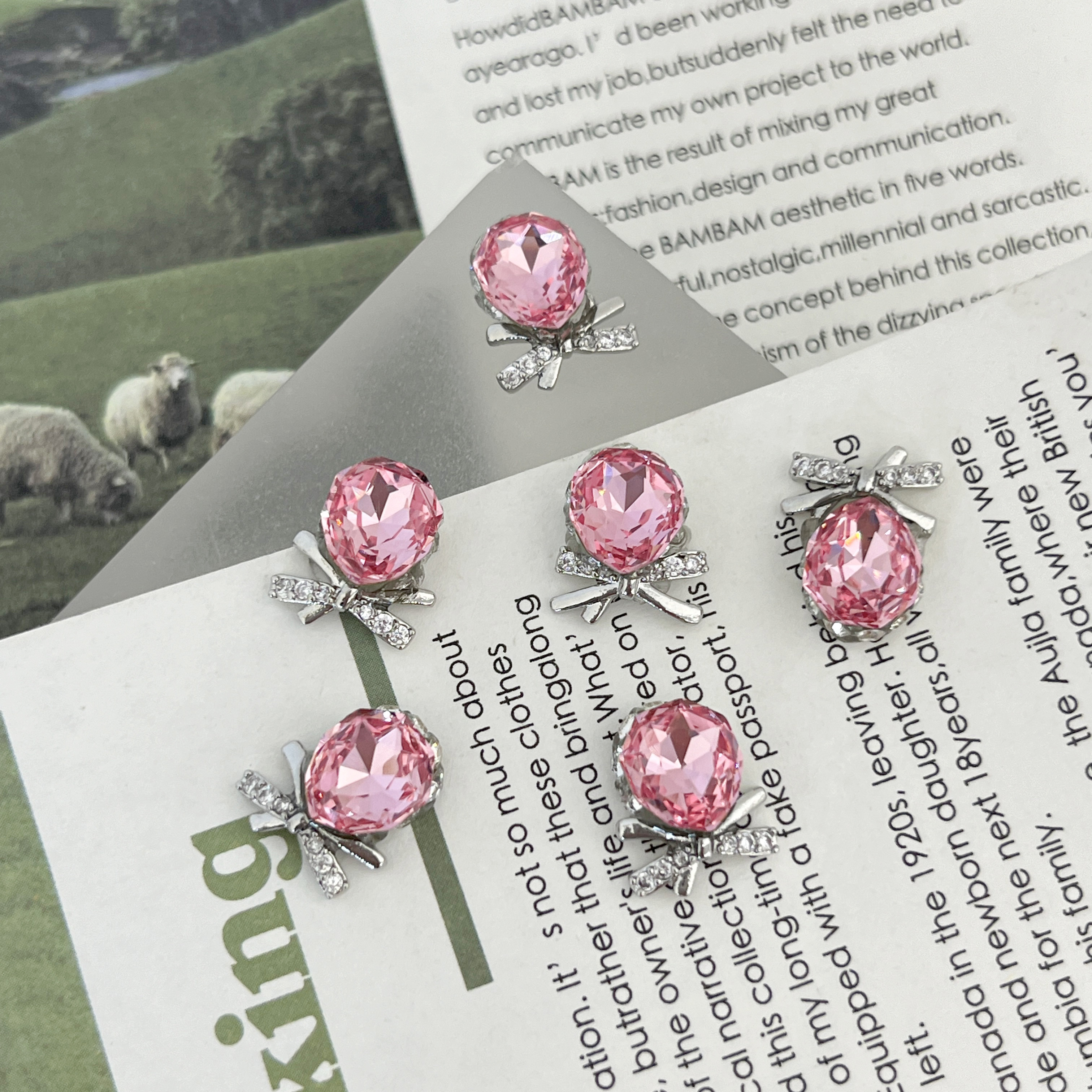 G美甲钻饰品正品华子成品堆堆钻 水滴 多款式 手工堆钻 精致高品