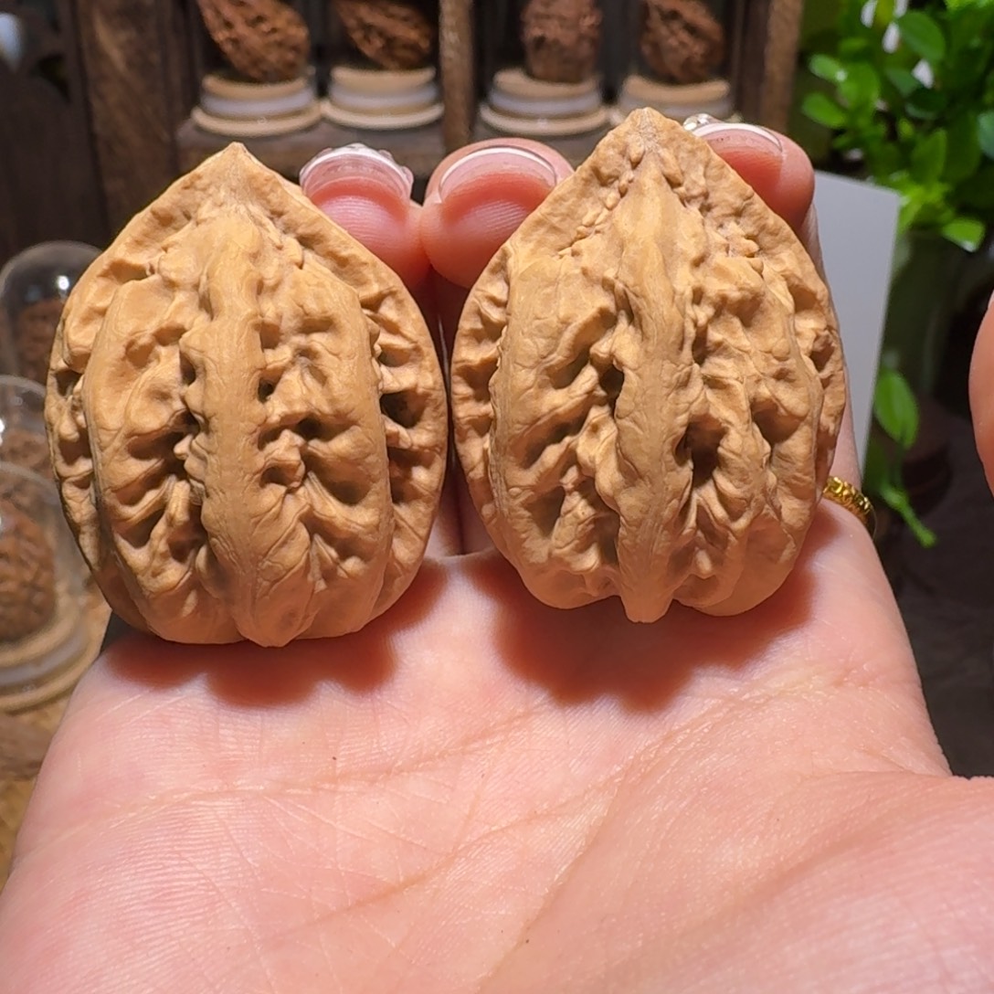 文玩核桃把件楸八棱