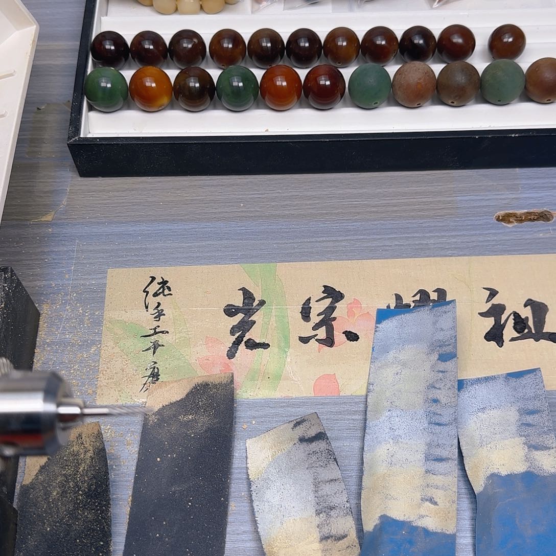 A***）吊坠白玉菩提纯手工