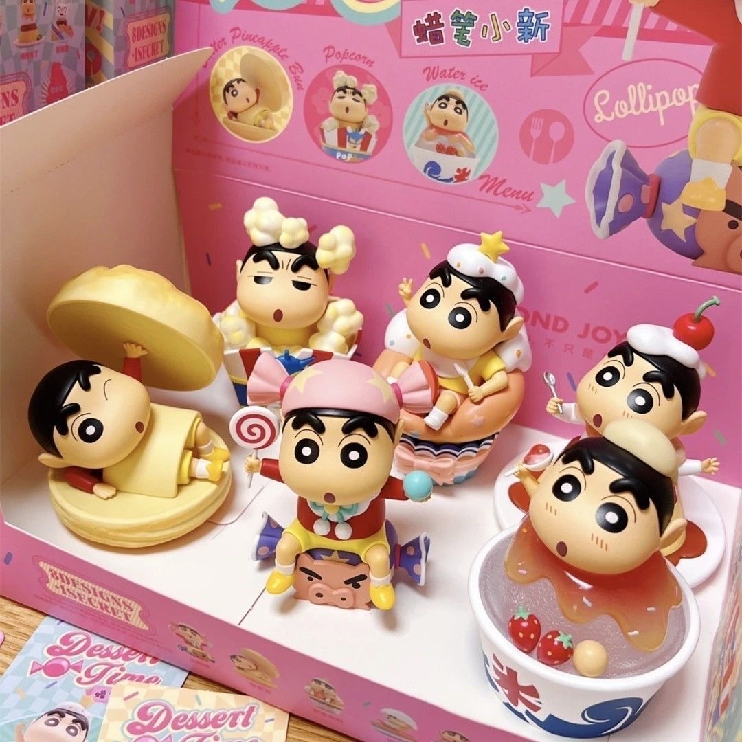 52toys蜡笔小新心点时间盲盒