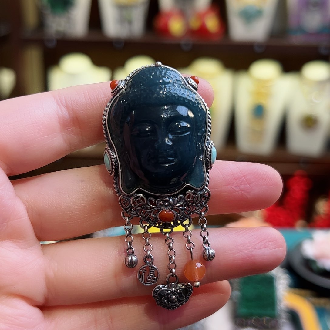 翡翠戒指未镶嵌古风