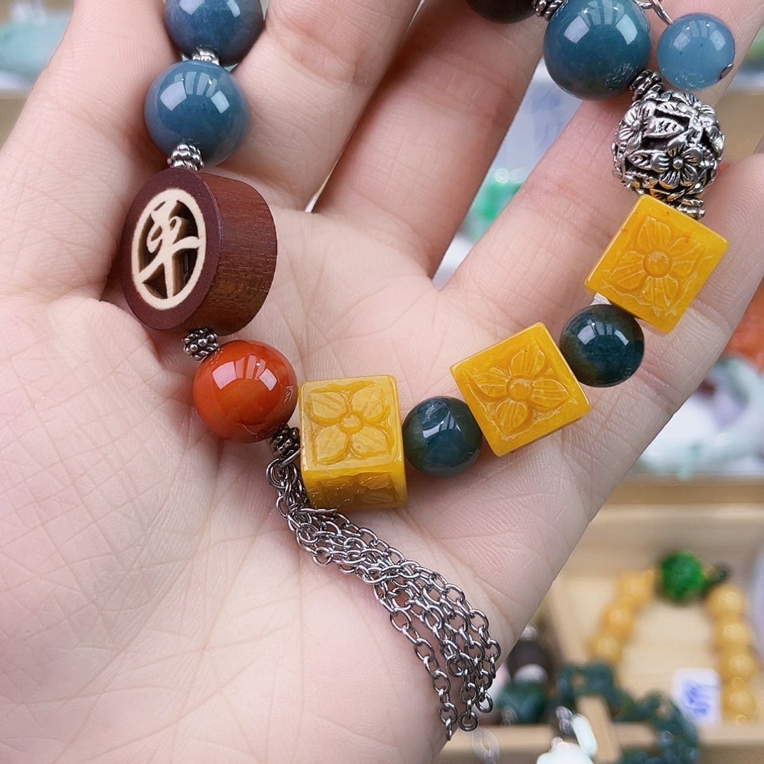 翡翠未镶嵌手链手链