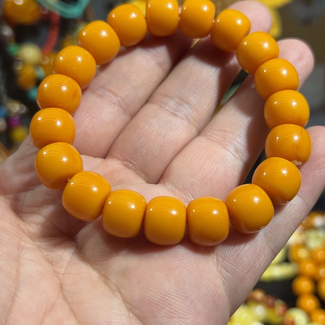 未镶嵌琥珀手链卡1.2➕