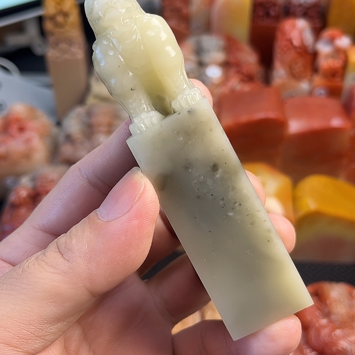 老挝石老挝保利石印章