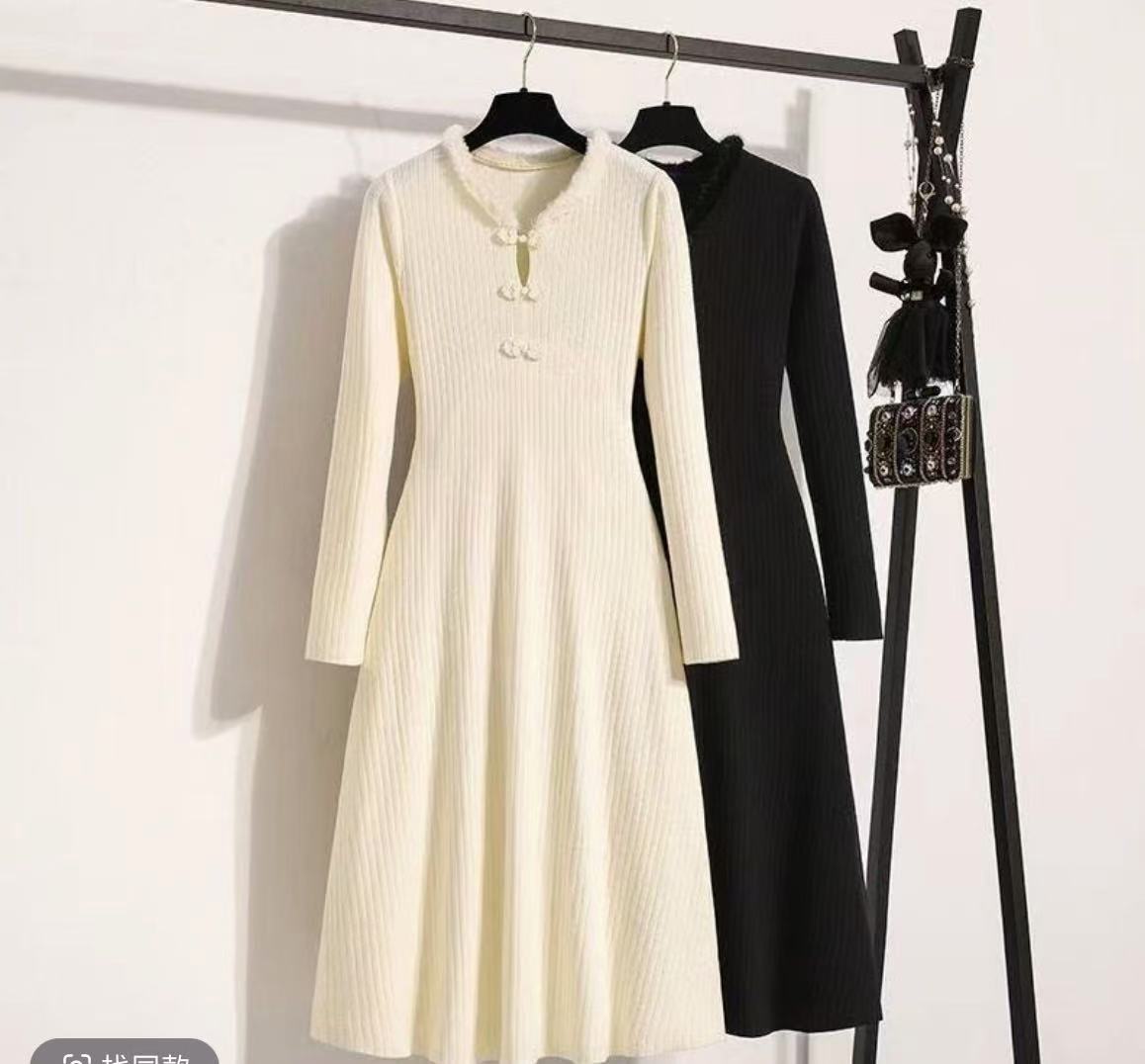 春秋网红时尚气质连衣裙