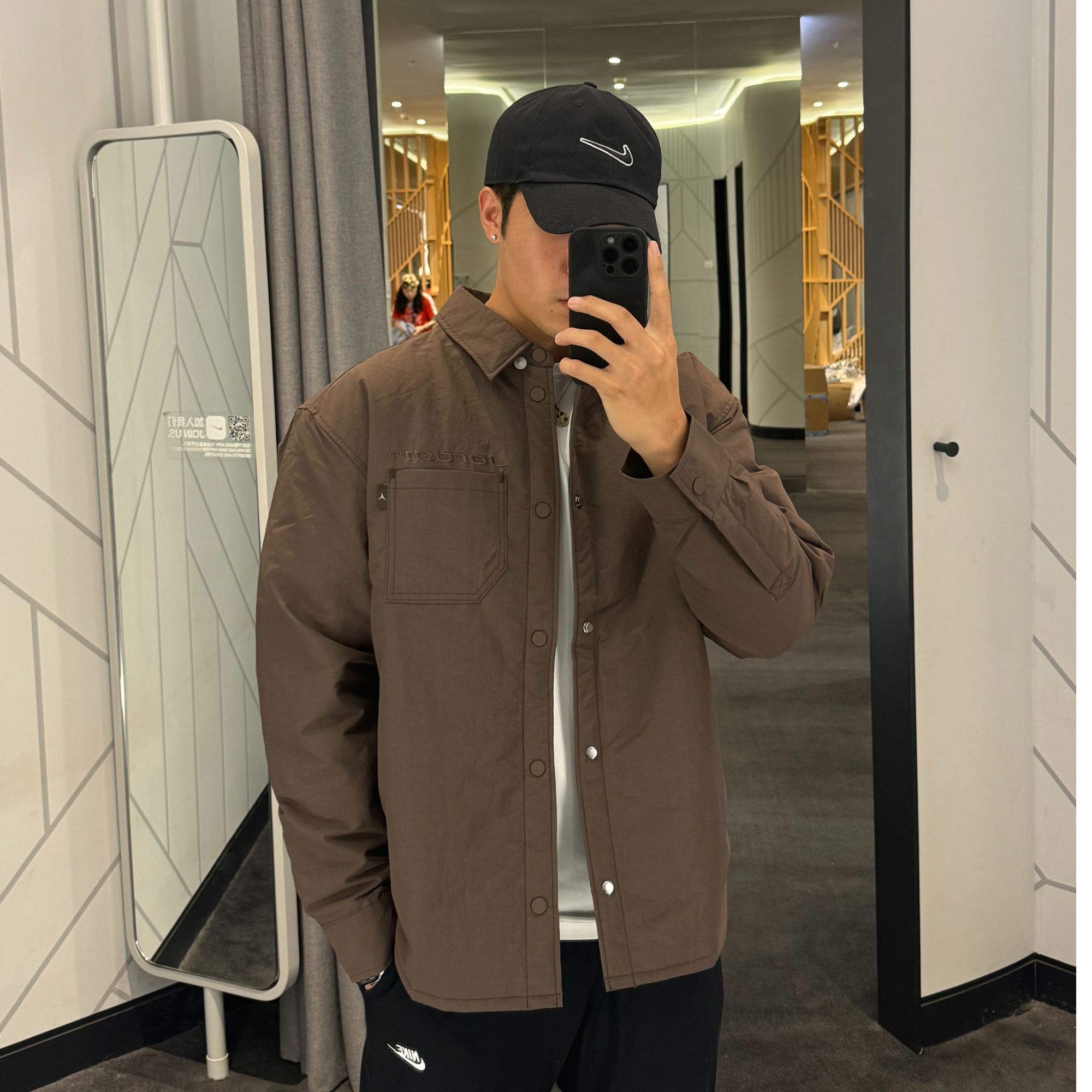 【滔搏联动】NIKE/耐克AS M J AIR JDN 梭织长袖衬衫IM9720-237