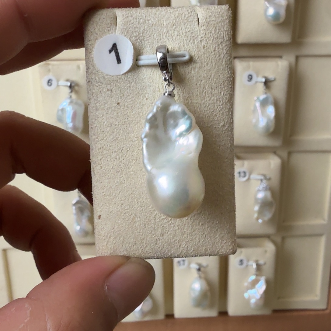 颈饰合金淡水珍珠