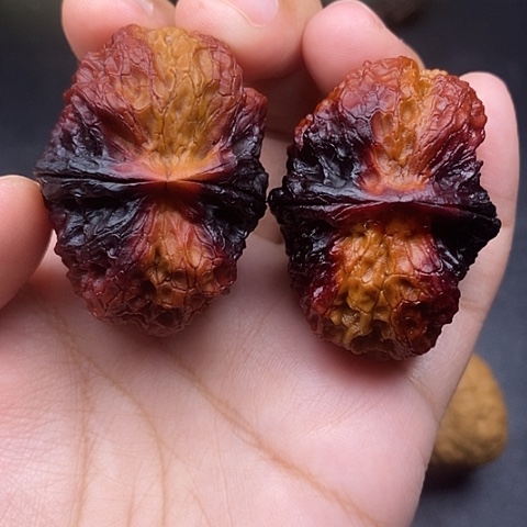 文玩核桃把件45尺云南核桃